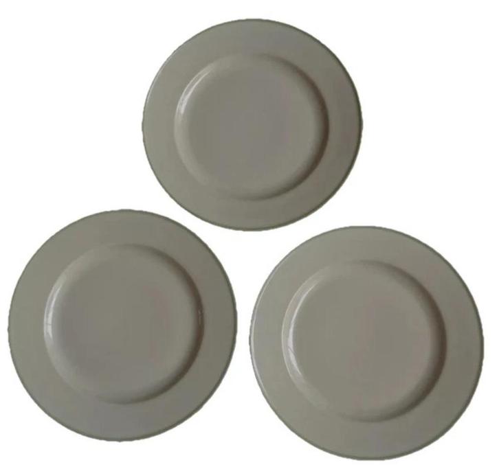 Hutschenreuther Juwel 3x ontbijtbord 19,5cm porselein wit se, Huis en Inrichting, Keuken | Servies, Zo goed als nieuw, Porselein