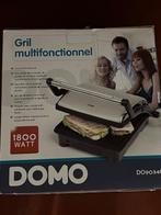 DOMO DO9034G panini grill in nieuwe staat, Ophalen of Verzenden, Zo goed als nieuw