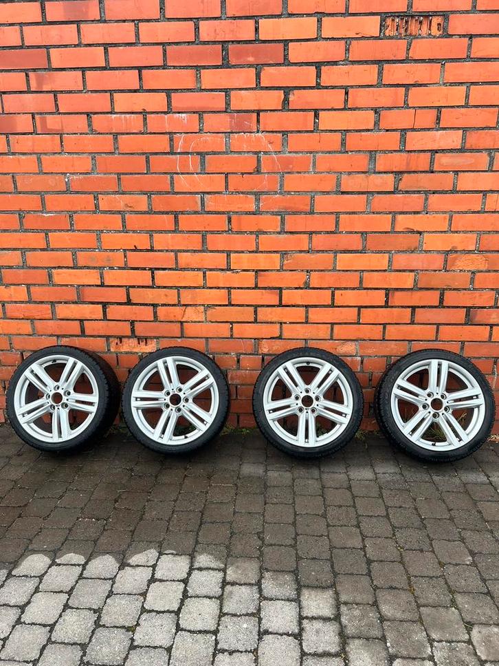 Bmw 18” M velgen Breedset “nieuwe banden” Winterset, Auto-onderdelen, Banden en Velgen, Banden en Velgen, Winterbanden, 18 inch