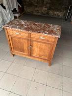 Antieke kastje met een mooie marmerblad, Ophalen, Zo goed als nieuw
