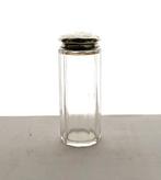 Engels zilver English sterling silver kristallen kaptafelpot, Antiek en Kunst, Ophalen of Verzenden, Zilver