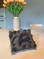 Bloc d'impression de timbres textiles asiatiques vintage, Enlèvement ou Envoi