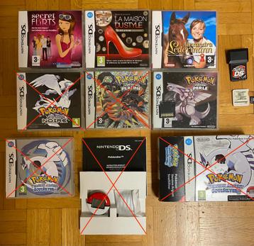 Nintendo DS-games om uit te kiezen (Pokémon, enz.) beschikbaar voor biedingen