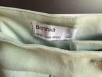 Pantalon vert clair 32 bershka, Comme neuf, Vert