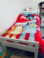 KRITTER Kritter Peuterbed met lattenbodem, wit, 70x160 cm, Ophalen, Gebruikt, Matras