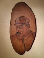 Bert Van den Broeck, Houtsculptuur 40x75cm, Ophalen of Verzenden