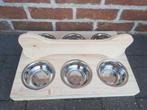 Nieuwe houten Puppy drinkbakjes 6 delig 40€, Ophalen, Nieuw
