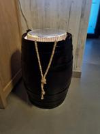 Klein eindeloos wijnvat sfeerverlichting eik 65 jaar oud, Ophalen