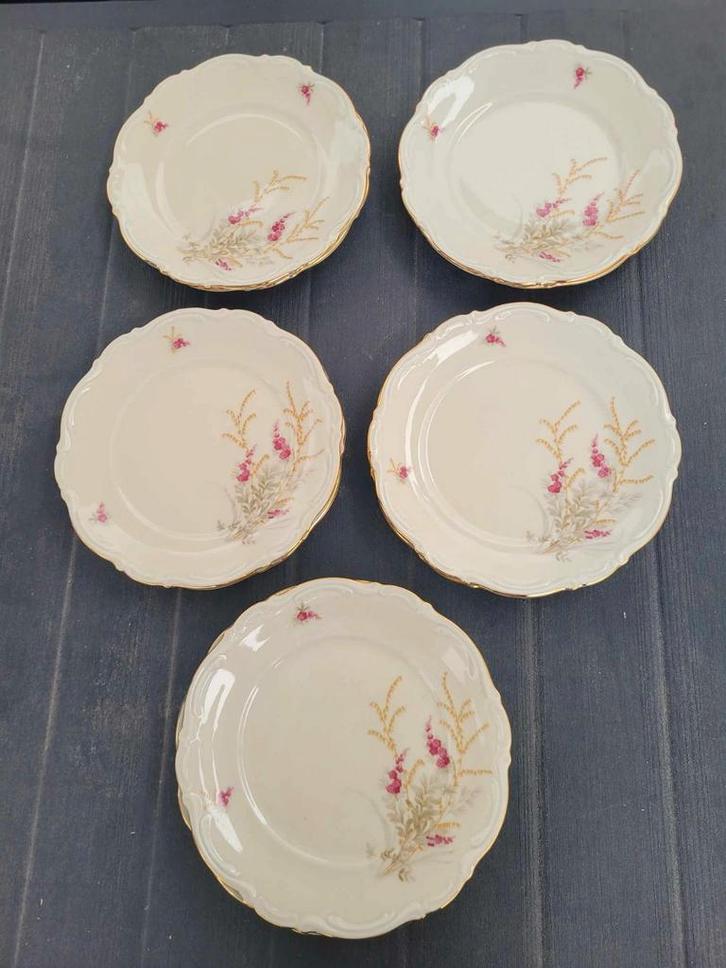 11 kleine borden / MITTERTECH Bavaria, Antiek en Kunst, Antiek | Servies los, Ophalen of Verzenden