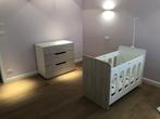 Noukies babybed en commode, Kinderen en Baby's, Kinderkamer | Complete kinderkamers, Ophalen, Zo goed als nieuw