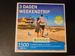 Bongo bon - 3 dagen weekendtrip twwv 139, Tickets en Kaartjes, Kortingen en Cadeaubonnen, Cadeaubon, Overige typen, Twee personen