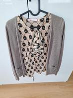 Retro bloes + trui (Lucy has a secret), Kleding | Dames, Beige, Ophalen of Verzenden, Zo goed als nieuw, Lucy has a secret