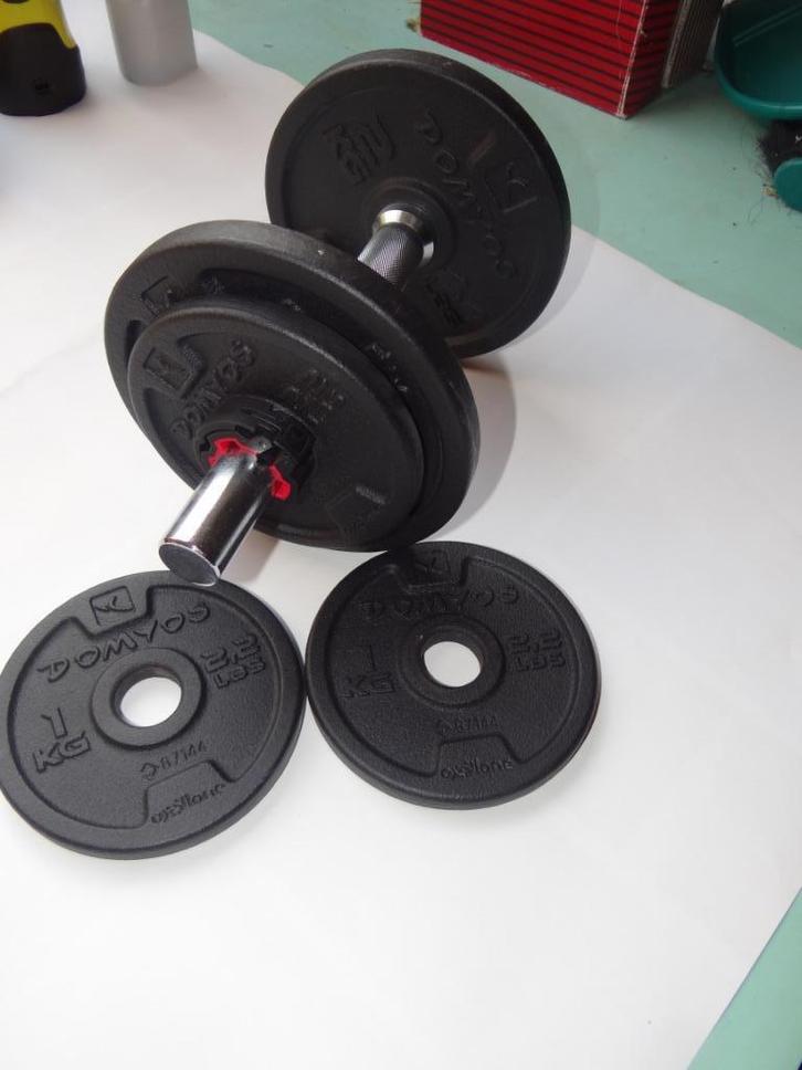 Halters, Sport en Fitness, Fitnessmaterialen, Halterset, Ophalen