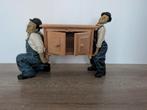 Laurel & Hardy met kast, Ophalen, Nieuw, Mens