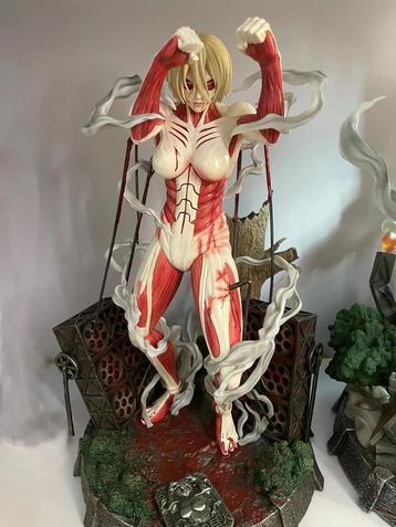 Figurine résine Attack On Titan Giant Studio Annie Leonhart beschikbaar voor biedingen