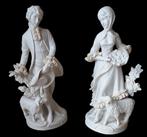 groot paar bisquit beelden, Antiek en Kunst, Ophalen