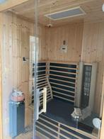 Infrarood sauna, Sport en Fitness, Sauna, Ophalen, Zo goed als nieuw, Infrarood, Complete sauna