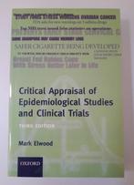 CRITICAL APPRAISAL OF EPIDEMIOLOGICAL STUDIES AND CLINICAL T, Ophalen of Verzenden, Zo goed als nieuw, Overige wetenschappen