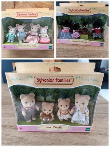 Lot de 3 familles Sylvanian Families - Epoch beschikbaar voor biedingen