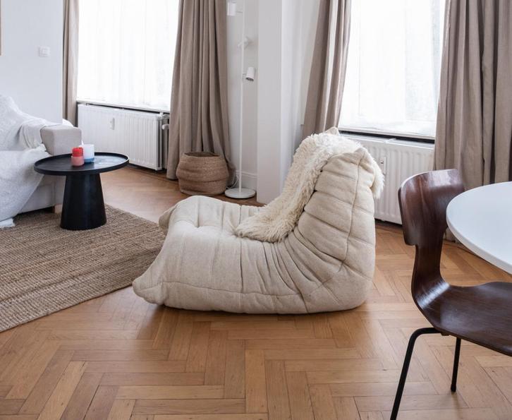 Togo ligne roset 2zit + hoek, Huis en Inrichting, Zetels | Zetels, Gebruikt, Hoekbank, Tweepersoons, 150 tot 200 cm, 75 tot 100 cm