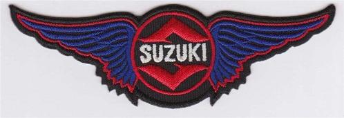 Suzuki stoffen opstrijk patch embleem #7, Motoren, Accessoires | Overige, Nieuw, Verzenden
