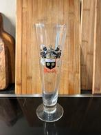 Oud duvel glas op voet, Verzamelen, Ophalen of Verzenden, Gebruikt, Glas of Glazen, Duvel