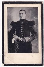 Petrus Vertongen Wemmel Soldaat gesneuveld fort Loncin 1914, Foto of Poster, Ophalen of Verzenden, Landmacht