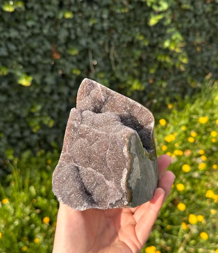 Prachtige grote amethist, Verzamelen, Mineralen en Fossielen, Mineraal, Ophalen of Verzenden