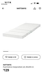 Matras meegroeibed Ikea, Huis en Inrichting, Slaapkamer | Matrassen en Bedbodems, Ophalen, Zo goed als nieuw, Matras
