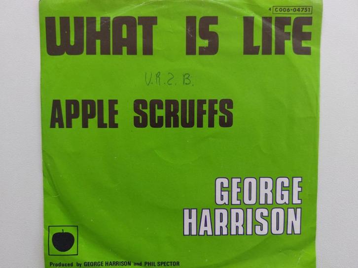 George Harrison - What Is Life (1971), Cd's en Dvd's, Vinyl Singles, Pop, Ophalen of Verzenden