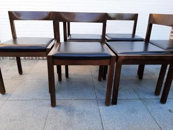 zes stoelen van designer Alfred Hendrickx - perfecte staat beschikbaar voor biedingen