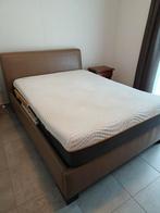 Boxspring 1m40 met matras, Enlèvement, Comme neuf