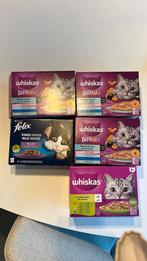Whiskas natvoer (meerdere dozen): alles samen €15, Dieren en Toebehoren, Ophalen, Kat