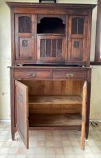 vintage houten buffetkast, Antiek en Kunst, Ophalen