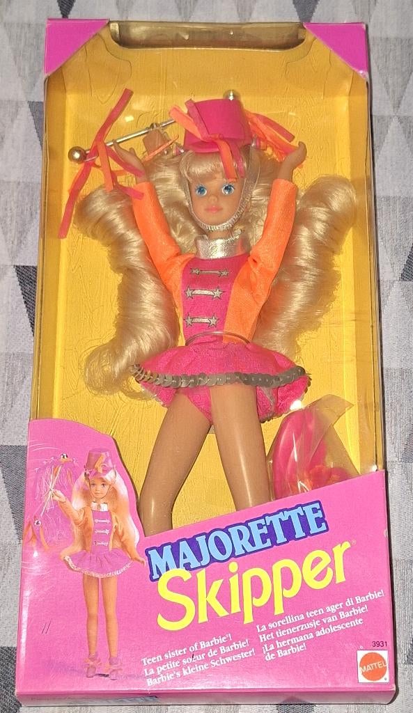 Barbie Majorette Skipper (1993), Ophalen of Verzenden, Nieuw, Barbie
