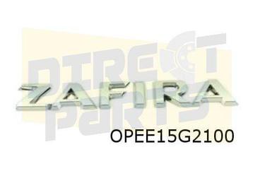 Opel Zafira embleem tekst ''Zafira'' achter Origineel! 39060 beschikbaar voor biedingen