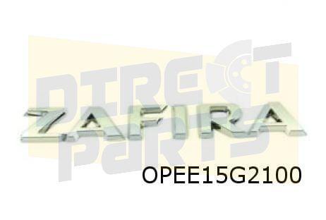 Opel Zafira embleem tekst ''Zafira'' achter Origineel! 39060, Auto-onderdelen, Carrosserie, Opel, Nieuw, Verzenden