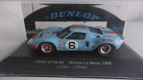 Mythique FORD GT40 Le MANS 69.JACKY ICKX.1/43 IXO MODELS LM, Hobby & Loisirs créatifs, Voitures miniatures | 1:43, Comme neuf