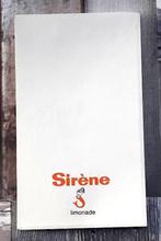 Notaboekje met de merknaam "Sirène Limonade", Verzamelen, Ophalen of Verzenden