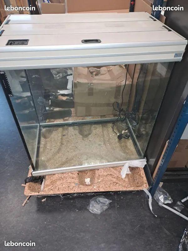 aquarium, Dieren en Toebehoren, Vissen | Aquaria en Toebehoren, Gebruikt, Leeg aquarium, Ophalen