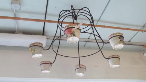 Bloempothouder decoratief, Huis en Inrichting, Woonaccessoires | Kandelaars en Kaarsen, Zo goed als nieuw, Kandelaar, 25 tot 50 cm