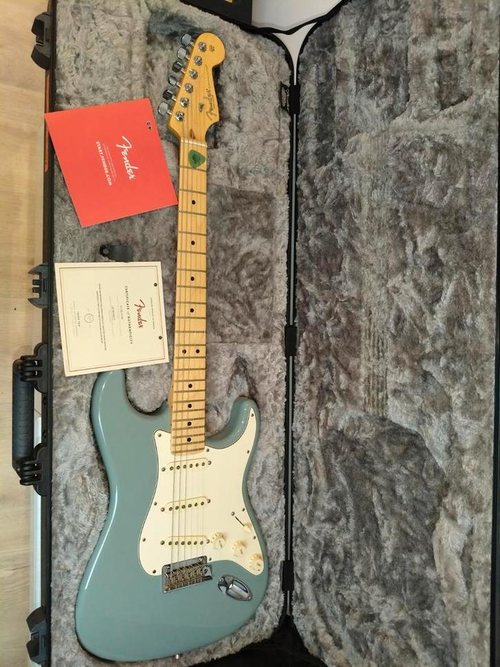 Fender American Professional Sonic Grey  2018, Muziek en Instrumenten, Snaarinstrumenten | Gitaren | Elektrisch, Zo goed als nieuw