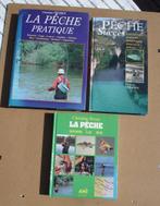 3 livres français sur la pêche, Livre ou Revue, Utilisé, Enlèvement ou Envoi