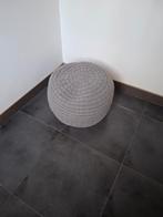 Pouf gris, Maison & Meubles, Canapés | Repose-pieds & Poufs, Enlèvement, Comme neuf