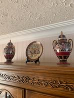 Twee chibese vazen en bord, Antiek en Kunst, Ophalen