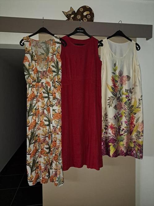 Robe Améline, Mayerline, Terra di Siena ou Old dog (lin), Vêtements | Femmes, Robes, Comme neuf, Taille 42/44 (L), Rouge, Sous le genou