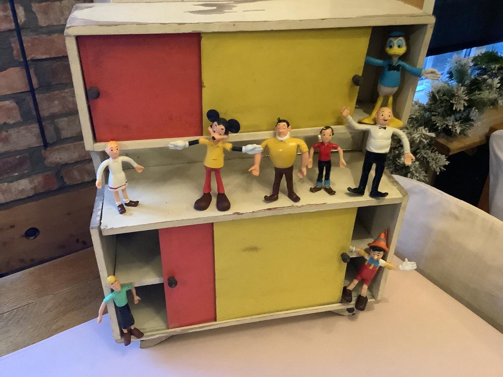 Super leuke poppenkast jaren 40/50 !, Ophalen