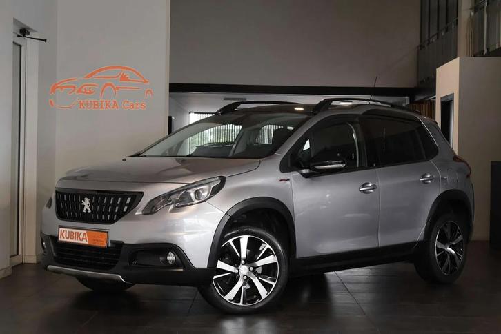 Peugeot 2008 1.2PureTech GT-Line Pano Navi Cam CruiseC Garan, Auto's, Peugeot, Bedrijf, Te koop, ABS, Achteruitrijcamera, Airconditioning