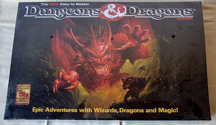 DUNGEON & DRAGONS (Sealed) Basic Box TSR 1992 Edition, Hobby en Vrije tijd, Wargaming, Zo goed als nieuw, Overige soorten, Boek of Catalogus