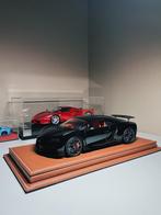 Bugatti Chiron Carbon black 1:18 AutoArt, Voiture, Enlèvement ou Envoi, Neuf, Autoart